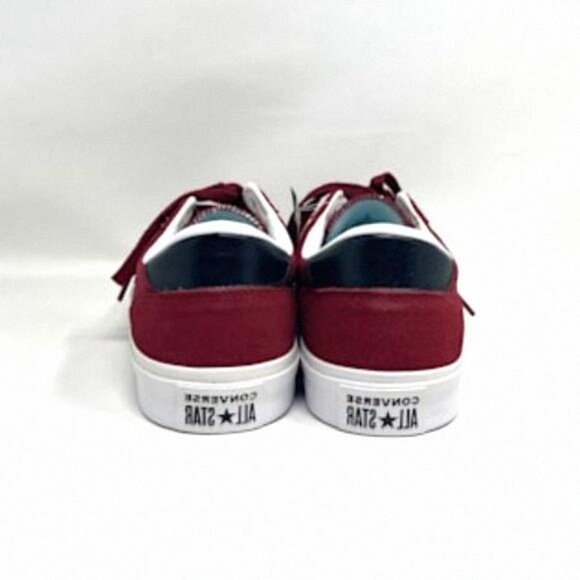 ?MEGA SALE?Converse Boulevard Men OX Back Alley Brick 17072 Nubuck Red White main image 4